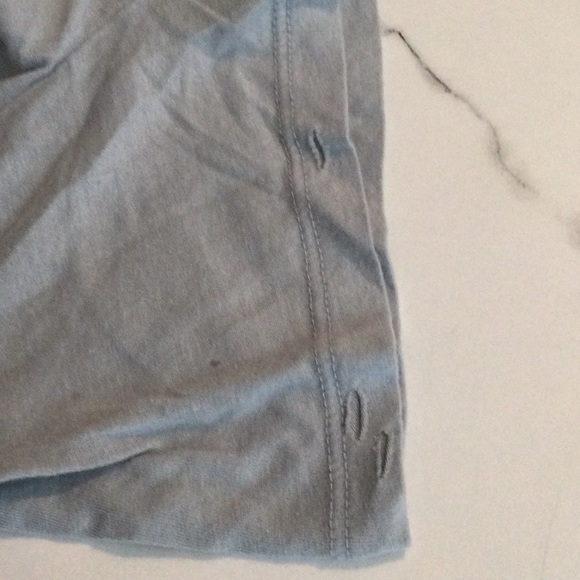 Forever 21 light blue distressed tee, small. - Picture 5 of 5